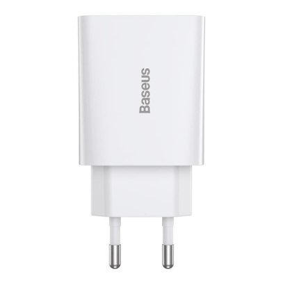Зарядное устройство Baseus Speed Mini QC Quick Charger USB Type-C 20Вт CCFS-SN02 (TC-012PD20-x) Белый