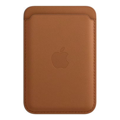 Чехол-бумажник Apple MagSafe для iPhone Saddle Brown, коричневый