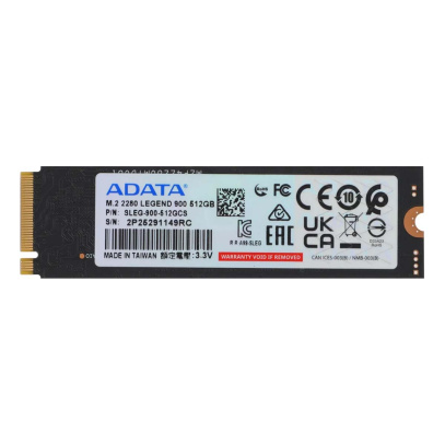 SSD накопитель ADATA Legend 900 512Gb M.2 2280 (SLEG-900-512GCS)