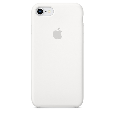 Чехол Silicone Case для Apple iPhone 7/8/SE (2020) White, белый