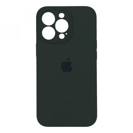 Чехол Silicone Case v2 для Apple iPhone 13 Pro Темно-зеленый