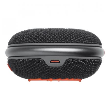 Портативная колонка JBL Clip 4 Black/Orange, черно-оранжевый