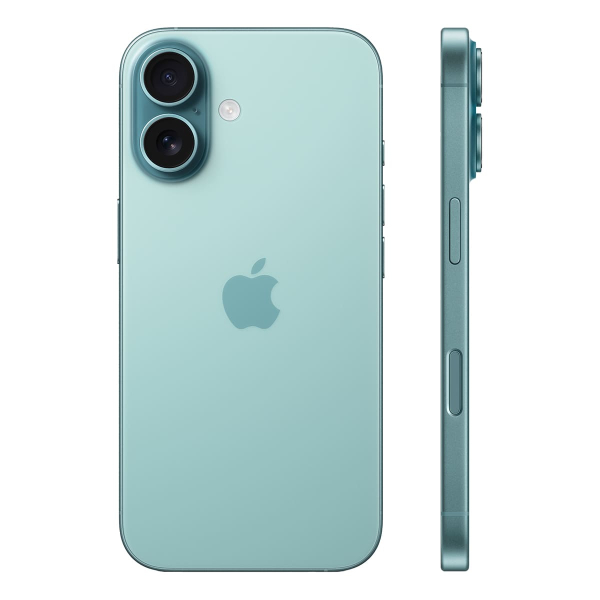 Apple iPhone 16 128Gb Teal, бирюзовый
