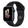 Apple Watch Nike SE (2022), 40 мм корпус из алюминия цвета «Midnight», ремешок Nike Sport Band размера M/L цвета «Black/Black»