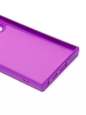 Чехол Silicone Case v2 для Samsung Galaxy S24 Ultra Фиолетовый