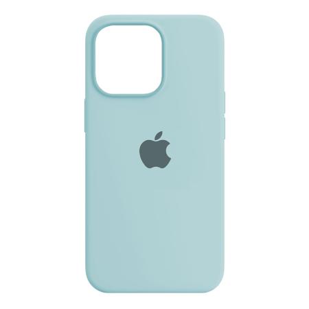 Чехол Silicone Case для Apple iPhone 13 Pro Бледно-голубой