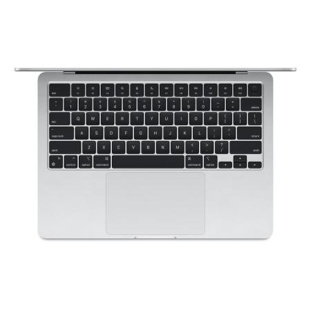 Apple MacBook Air 13" (M3, 8C CPU, 8C GPU, 2024) 8/256Gb SSD (MRXQ3) Silver, серебристый