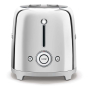 Тостер на 4 ломтика SMEG 50s style (TSF02SSEU) Хром