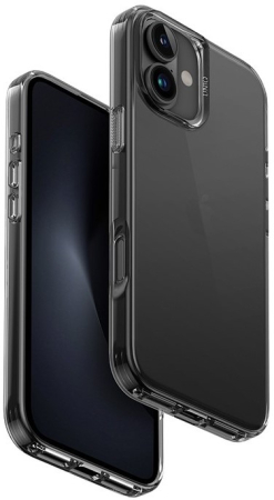 Чехол для iPhone 16 UNIQ Air Fender Smoke Grey
