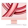 Apple iMac 24" (M3, 8C CPU, 8C GPU, 2023) Retina 4,5K, 8Gb, 256Gb SSD (MQRD3) Pink, розовый