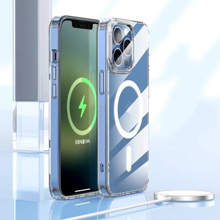 Чехол для iPhone 15 Pro с Magsafe Mutural Jingtou Series Прозрачный