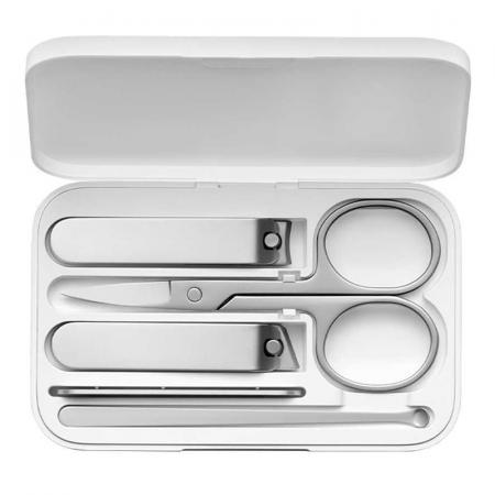 Маникюрный набор Xiaomi Nail Clipper Five Piece Set (5 предметов в футляре) (MJZJD002QW) Белый