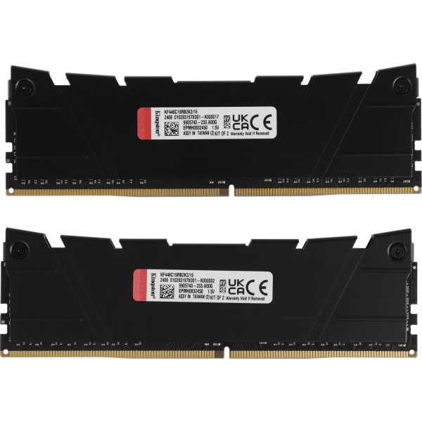 Оперативная память Kingston Fury Renegade Black KF446C19RB2K2/16 DDR4 16GB 4600MHz CL19 DIMM 2x8