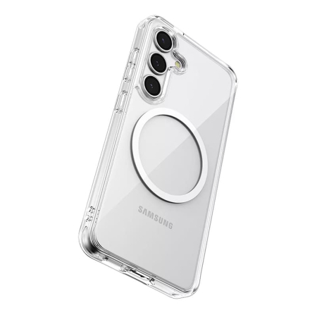 Чехол для Samsung Galaxy S24/S25 с MagSafe Clear Case, Прозрачный