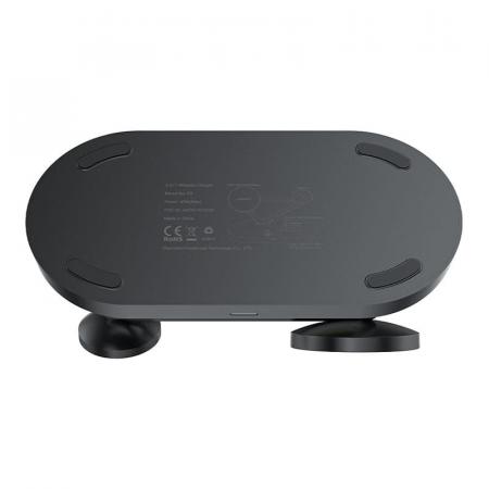 Беспроводное зарядное устройство ACEFAST E9 3в1  Black, чёрный