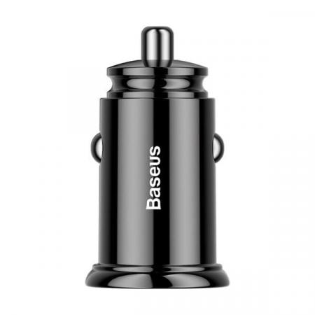 Автомобильное зарядное устройство Baseus BS-C16C1-X Circular Plastic A+C 30W PPS Car Charger (CCALL-YS01) Черный