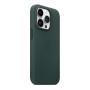 Чехол Leather Case MagSafe для Apple iPhone 14 Pro «Forest Green» Зеленый