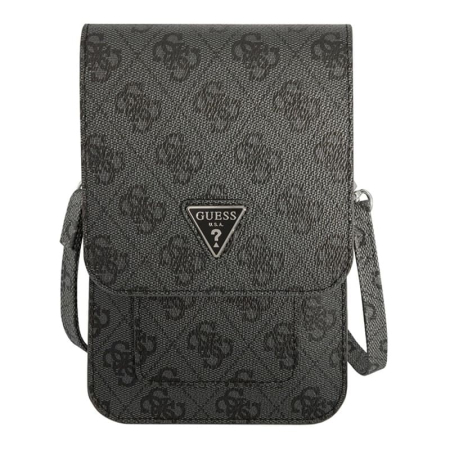 Сумка-чехол для смартфонов Guess Wallet Bag 4G with Triangle logo (GUWBP4TMGR) Серый