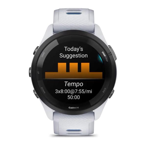 Часы Garmin FORERUNNER 265 White, белый