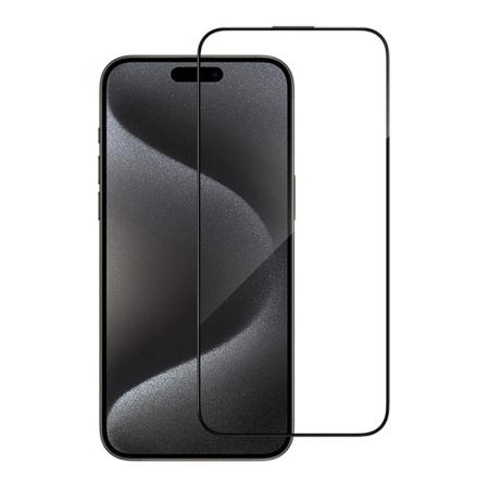 Защитное стекло для iPhone 15 Pro Max BLUEO Corning Gorilla USA Anti-Static +installer Чёрный