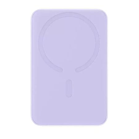 Внешний аккумулятор Baseus 10000mAh Magnetic Wireless Charging Power Bank 20W (PPCXM10) Фиолетовый