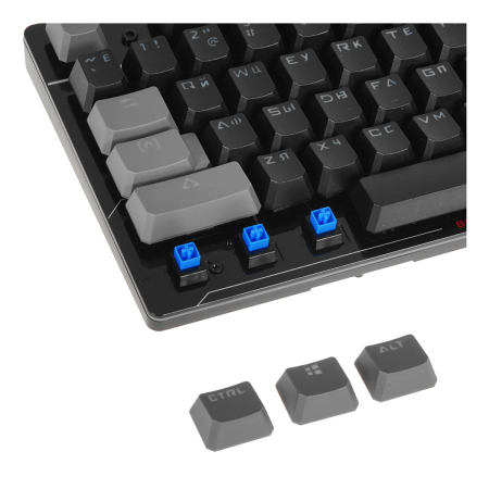 Клавиатура A4Tech Bloody B808N, Механическая Чёрный/серый