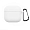 Чехол Silicone Case для Apple AirPods 4/5 Gurdini White, белый