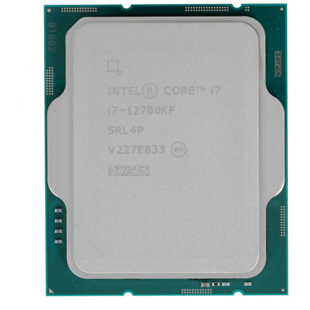 Процессор Intel Core i7-12700KF, 3.6 ГГц (Turbo 5.00 ГГц), LGA1700, OEM (CM8071504553829SRL4P)