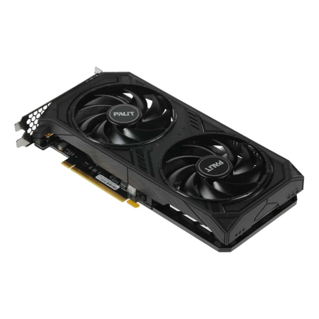 Видеокарта Palit Nvidia GeForce RTX 4060 Dual OC 8 Гб GDDR6 128 бит (NE64060T19P1-1070D)