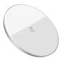 Беспроводное зарядное устройство Baseus Simple Wireless Charger 15W (WXJK-B02) White, белый
