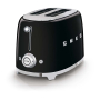 Тостер на 2 ломтика SMEG 50s style (TSF01BLEU) Черный