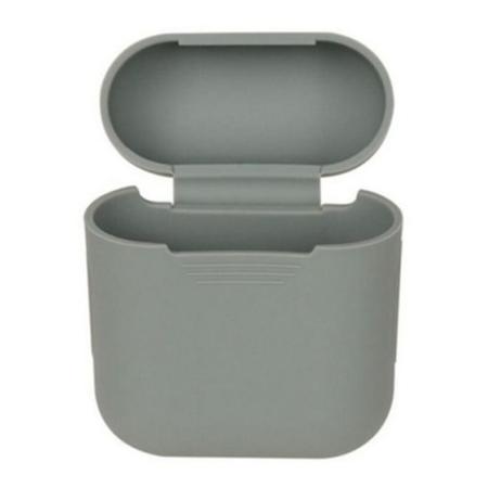 Чехол для Apple AirPods 1/2 Silicone Case Grandma Gray, бледно-серый